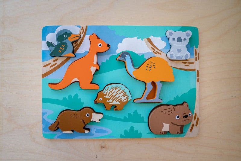 Australian Animal Puzzle - Kiddie Connect