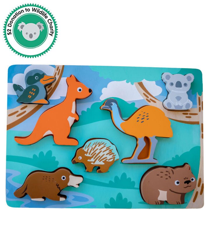 Australian Animal Puzzle - Kiddie Connect