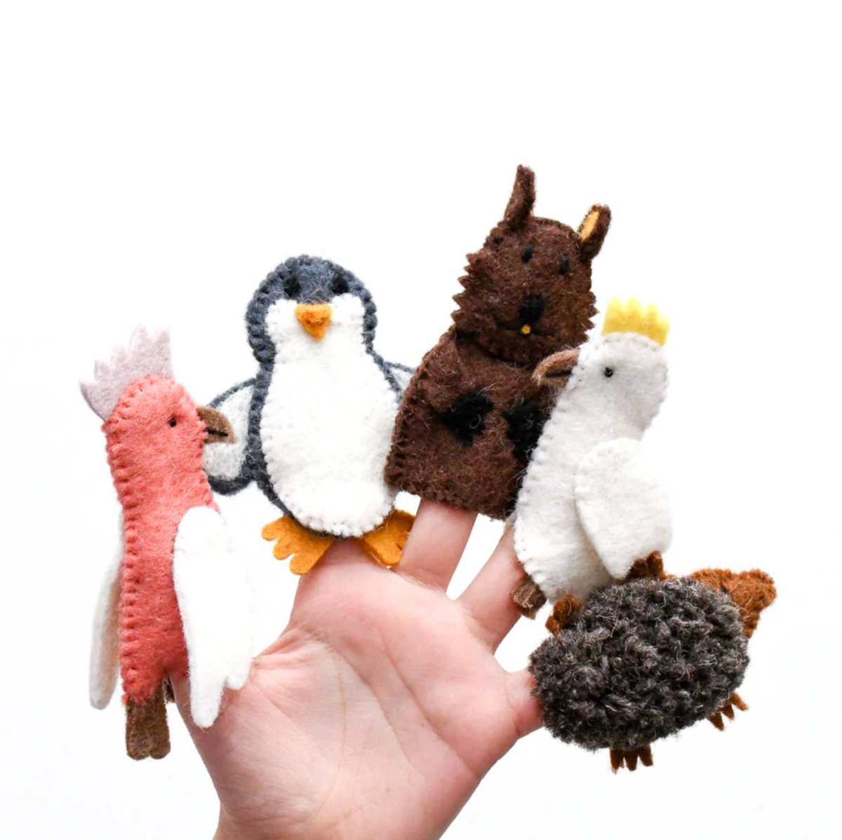 Australian Animals B - Finger Puppet Set | Tara Treasures