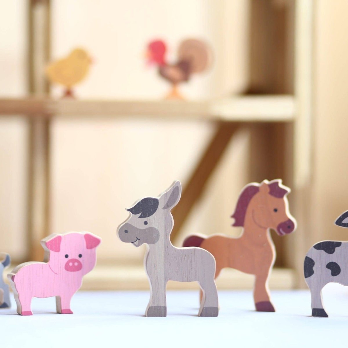 Baby Farm Animal Figures | Q Toys