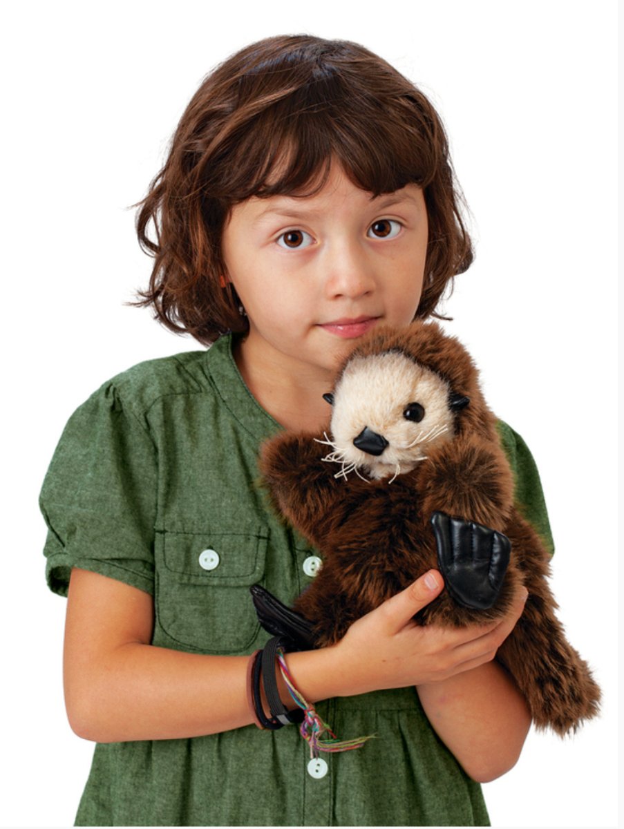 Baby Sea Otter Puppet - Folkmanis