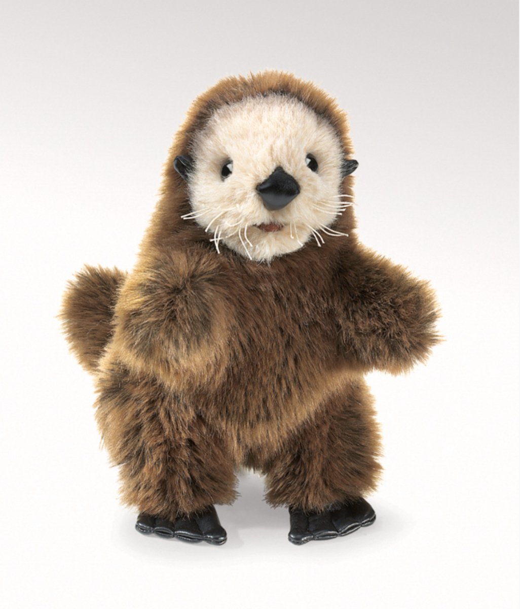 Baby Sea Otter Puppet - Folkmanis