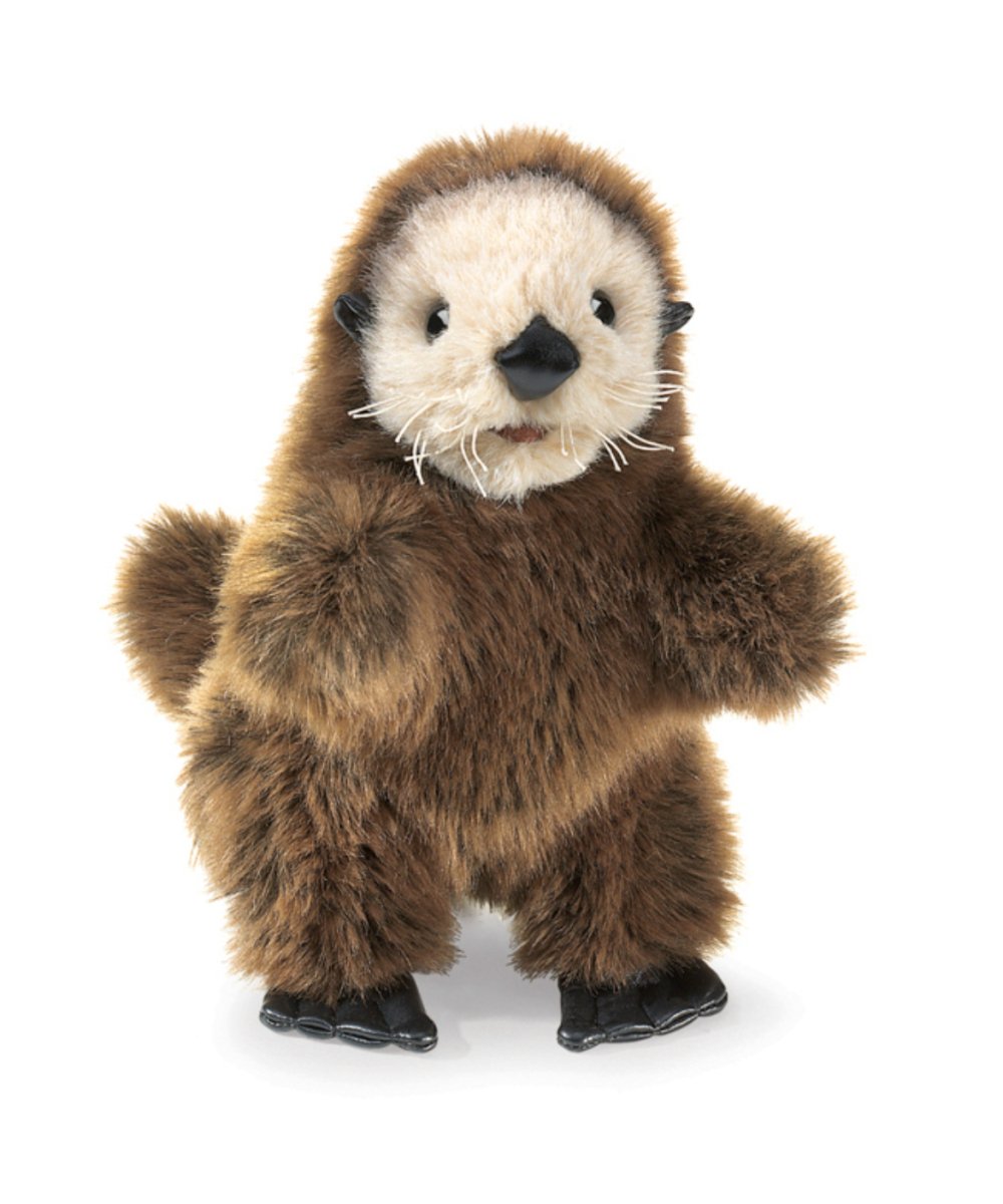 Baby Sea Otter Puppet - Folkmanis