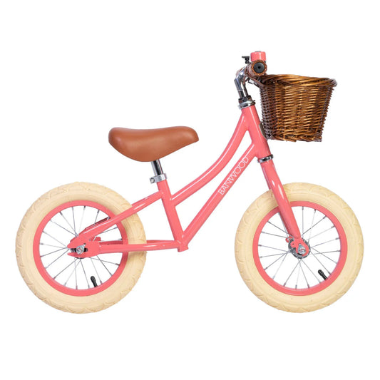 Balance Bike Vintage (Coral) - Banwood Australia