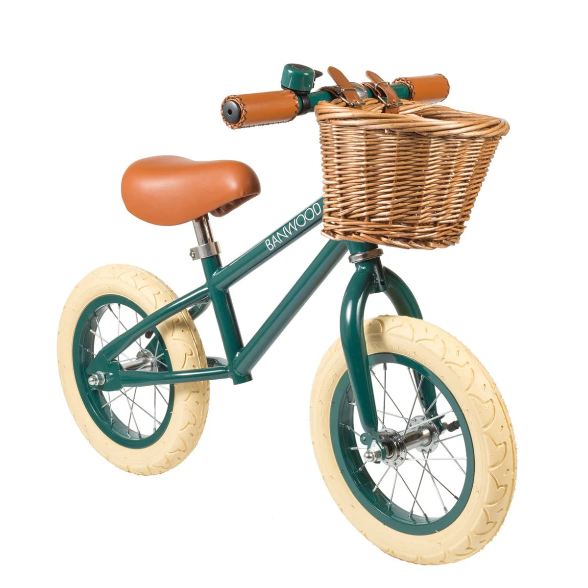 Balance Bike Vintage (Dark Green) - Banwood Australia