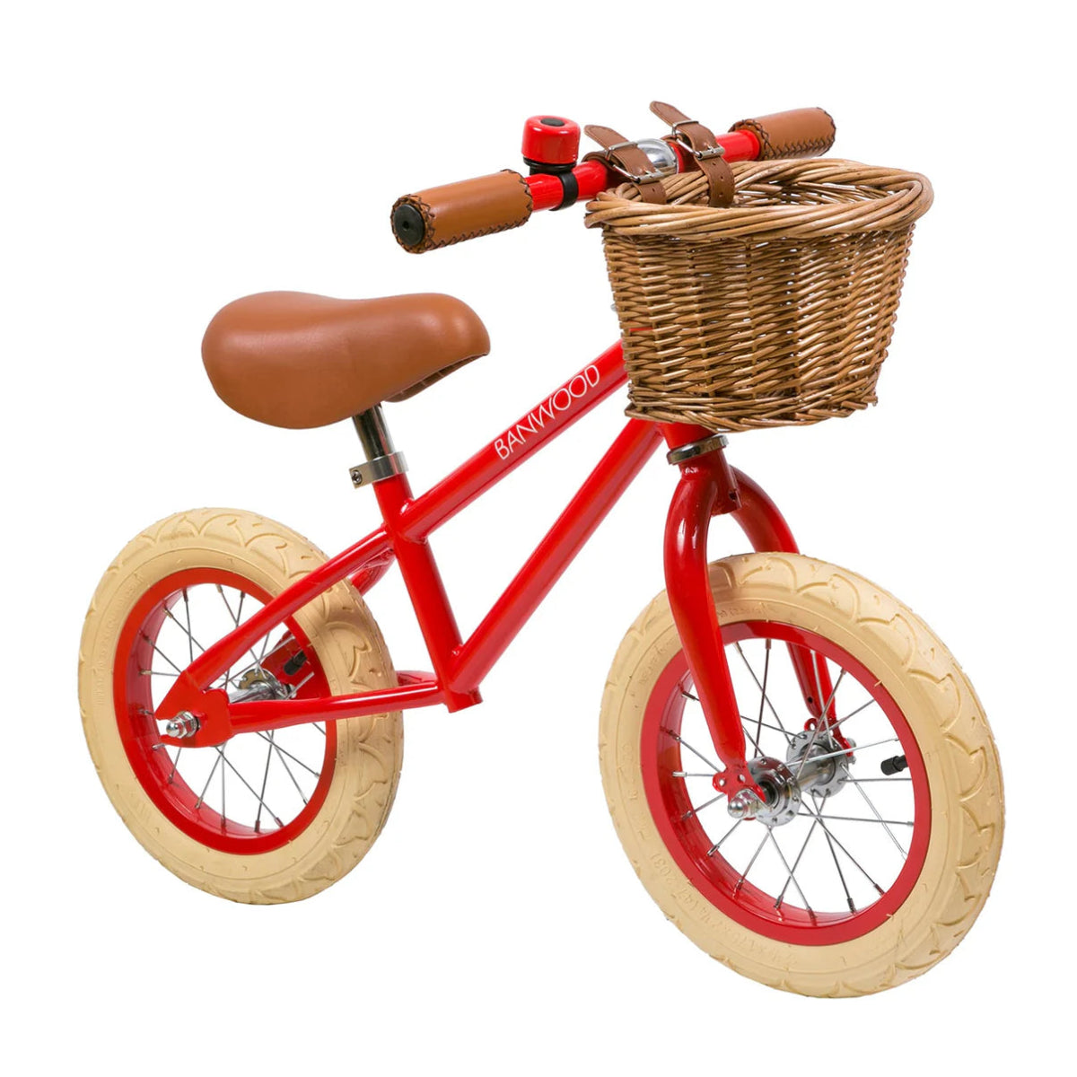 Balance Bike Vintage (Red) - Banwood Australia