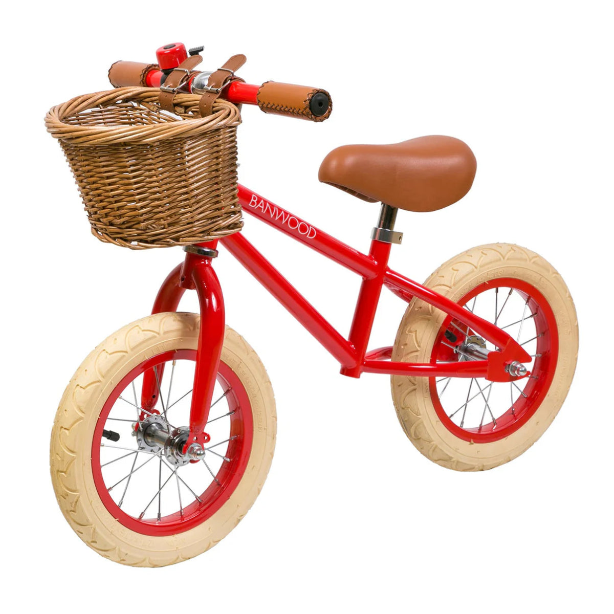 Balance Bike Vintage (Red) - Banwood Australia