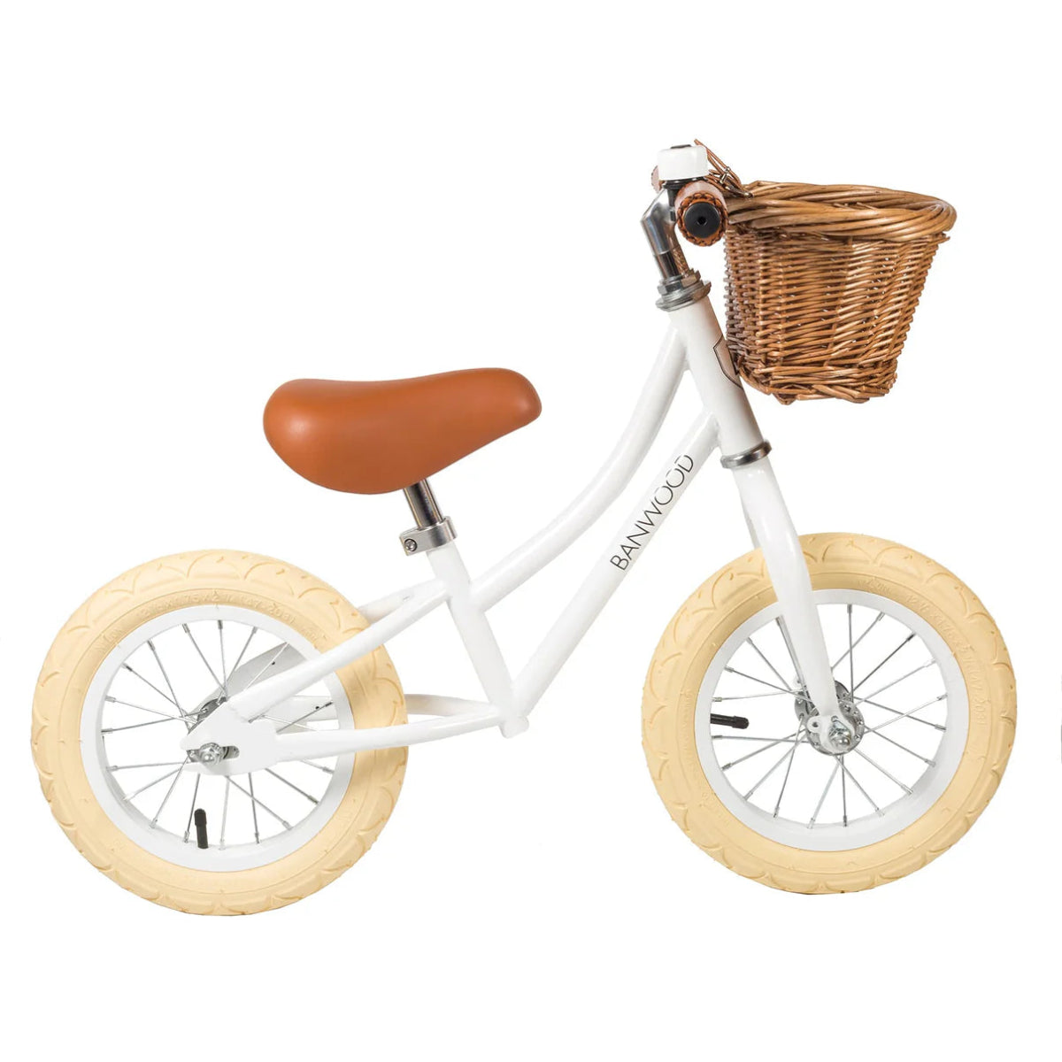 Balance Bike Vintage (White) - Banwood Australia