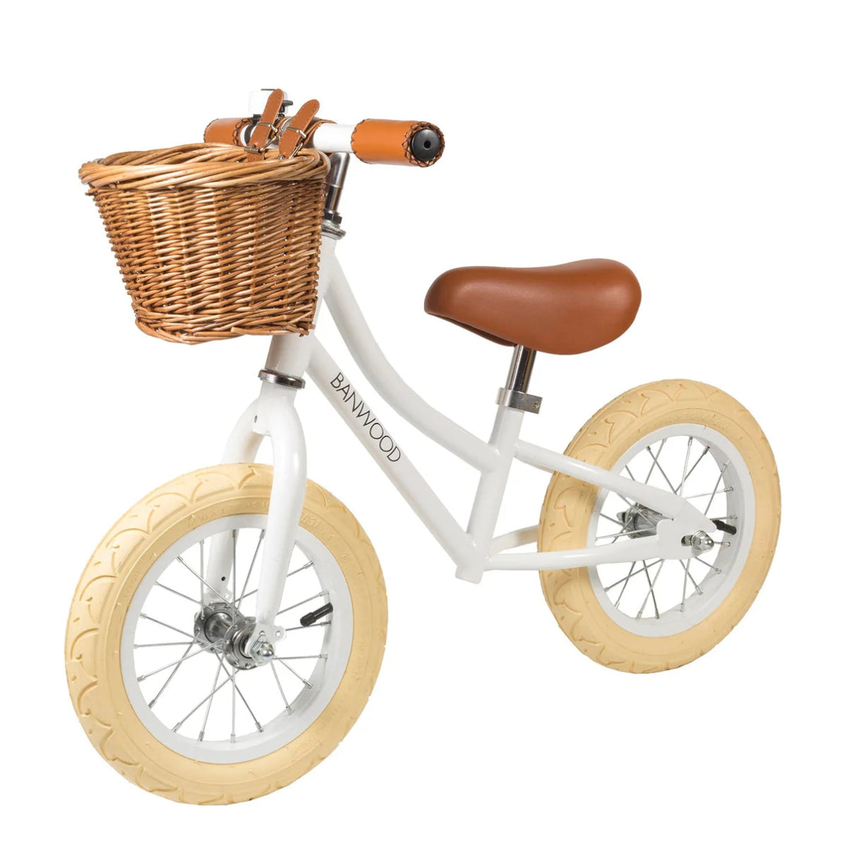 Balance Bike Vintage (White) - Banwood Australia