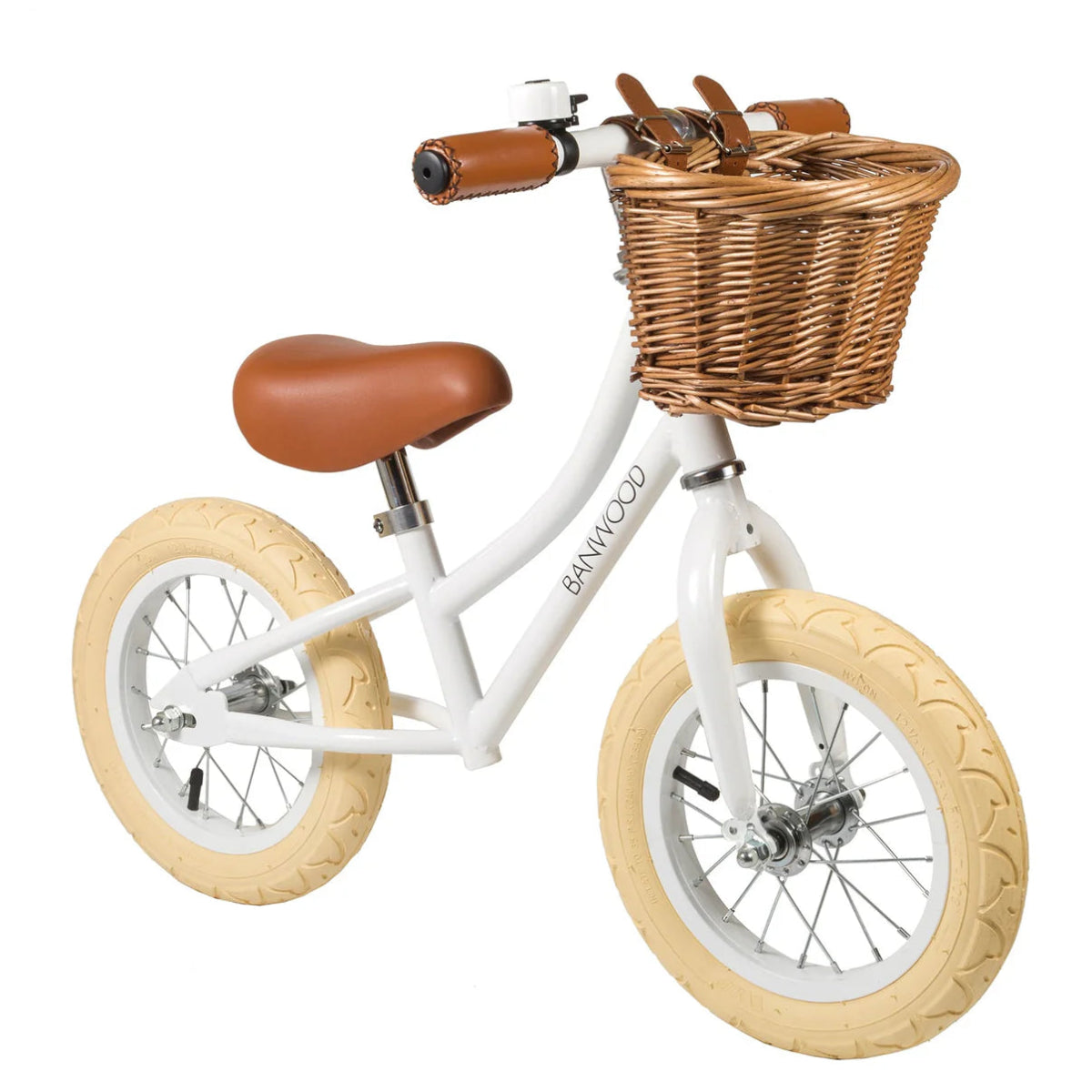 Balance Bike Vintage (White) - Banwood Australia