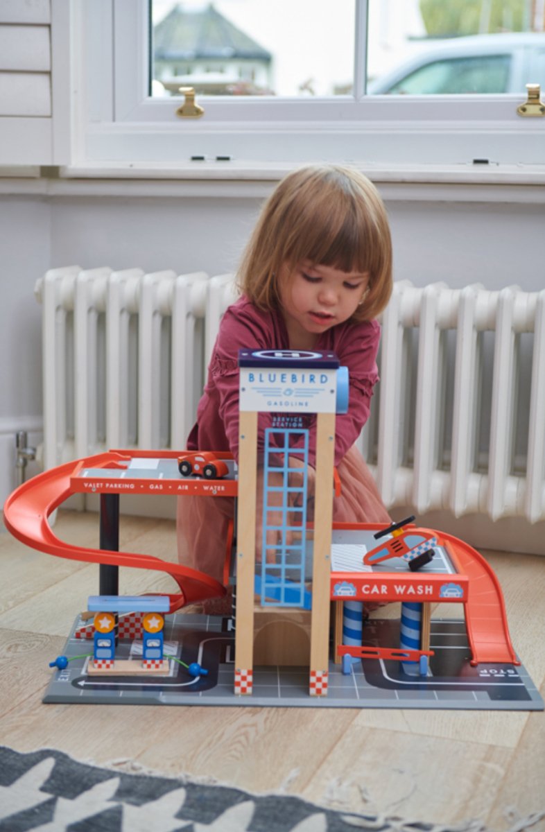 Blue Bird Service Station - Tender Leaf Toys