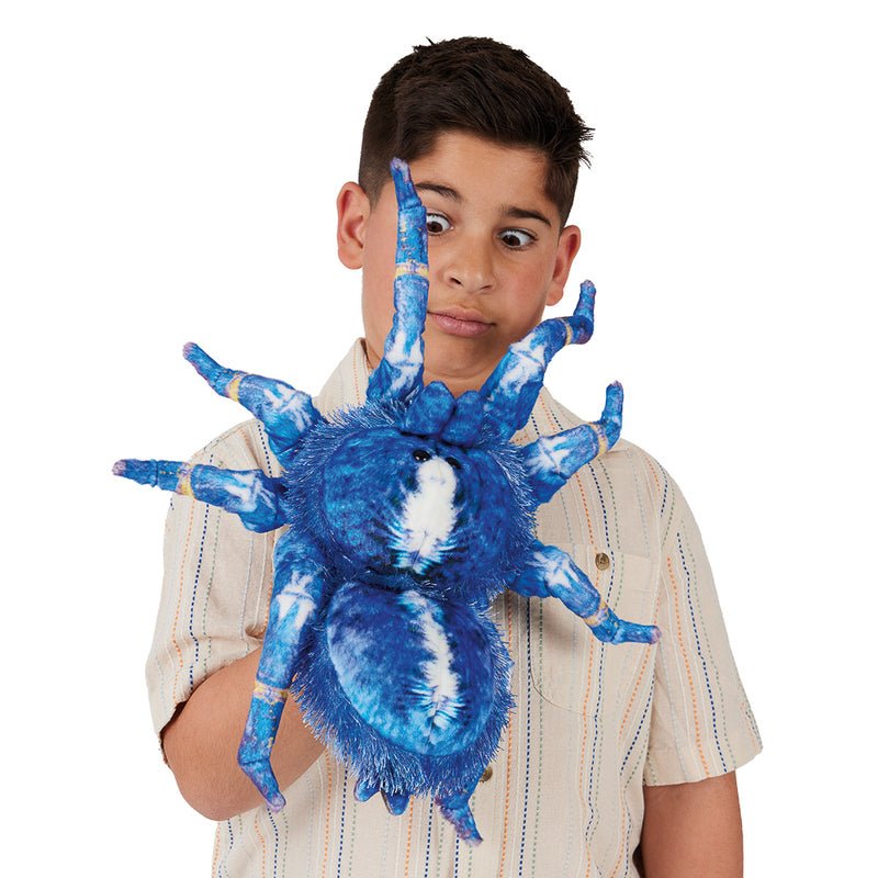 Blue Tarantula Puppet - Folkmanis