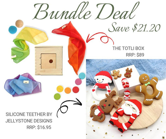 Bundle Deal: Totli Box + Jellystone Designs Christmas Teether