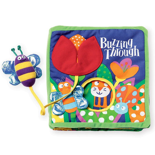 Buzzing Through Cloth Book - Manhattan Toy