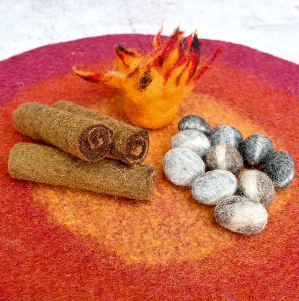 Campfire Play Mat Playscape - Tara Treasures