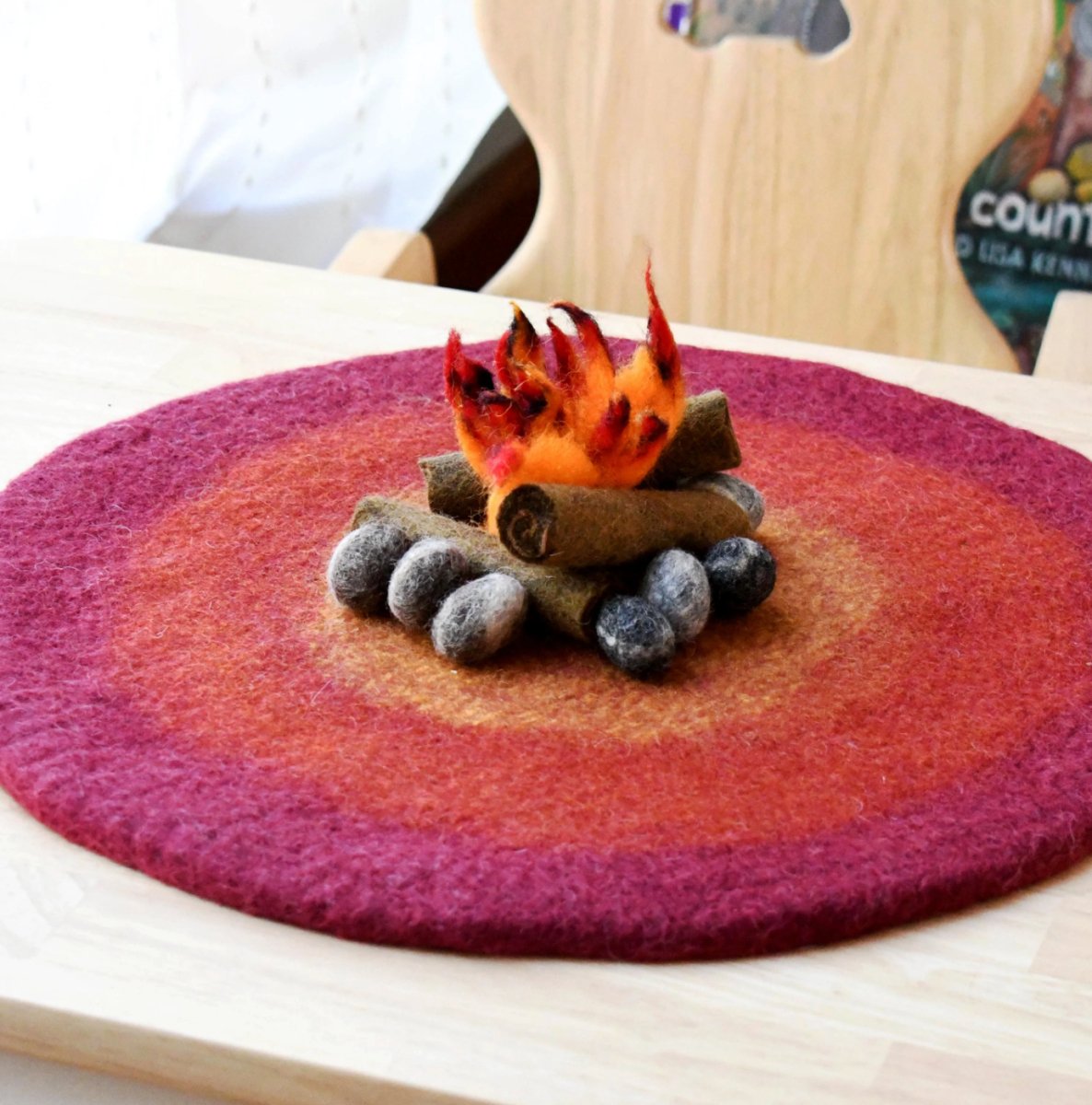 Campfire Play Mat Playscape - Tara Treasures