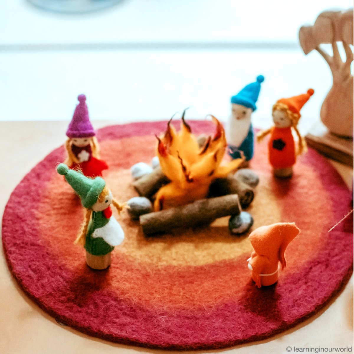 Campfire Play Mat Playscape - Tara Treasures