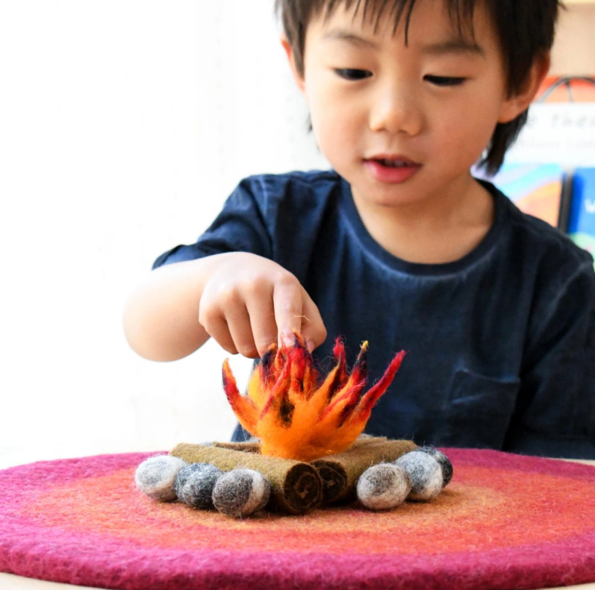 Campfire Play Mat Playscape - Tara Treasures