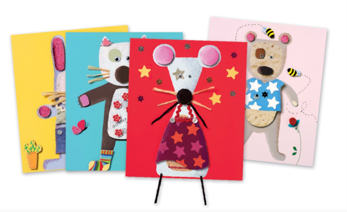 Collages For Little Ones Set - Djeco