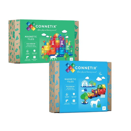 Connetix Tiles - Creative Motion Bundle 126 Piece