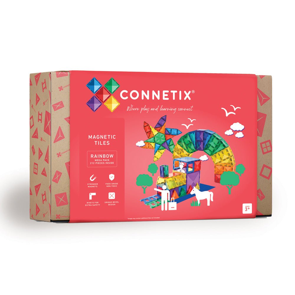 Connetix Tiles - Rainbow Mega Pack - 212 pc