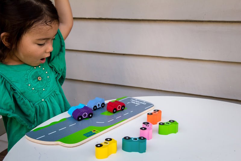 Counting 1 - 10 Car Puzzle - Kiddie Connect