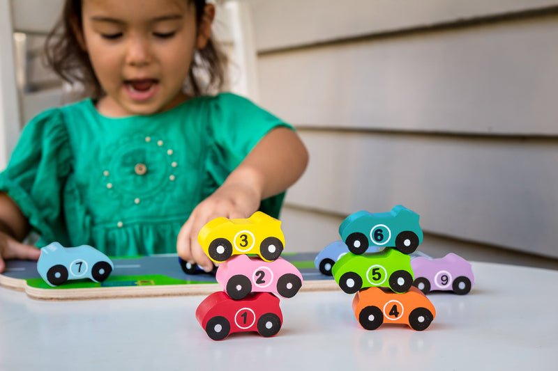 Counting 1 - 10 Car Puzzle - Kiddie Connect