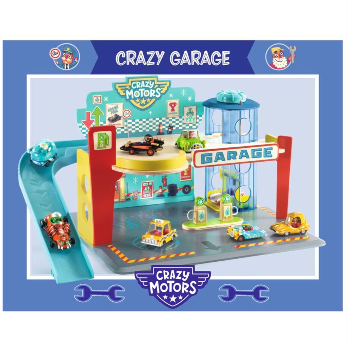 Crazy Motors Garage - Djeco