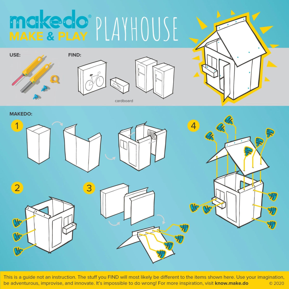 Create | Makedo Cardboard Construction Kit