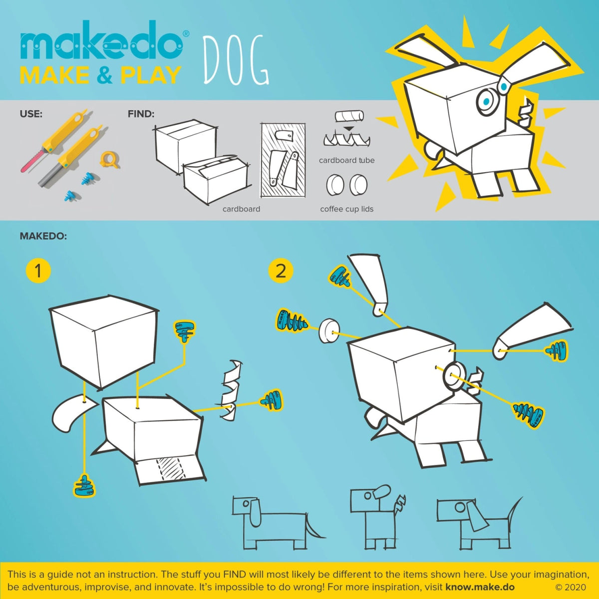 Create | Makedo Cardboard Construction Kit