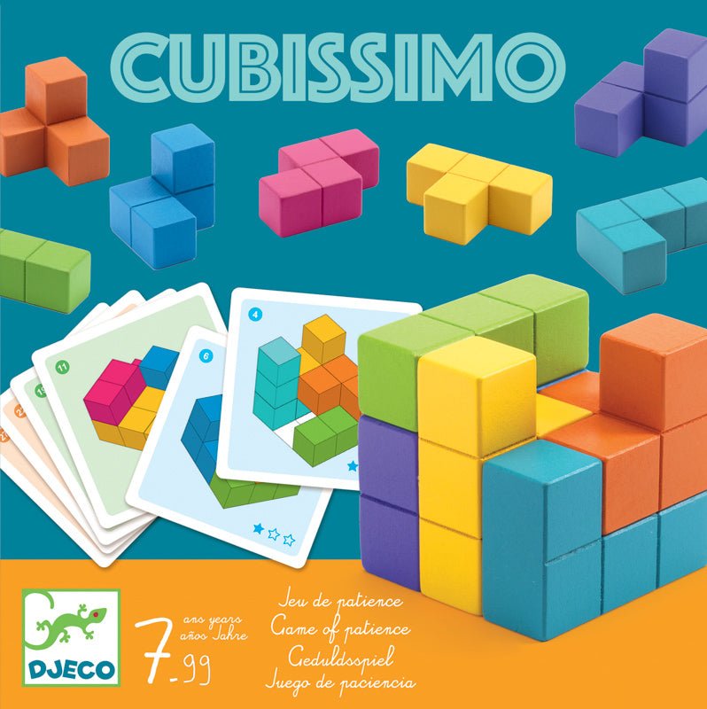 Cubissimo Sologic Game with 60 challenges - Djeco