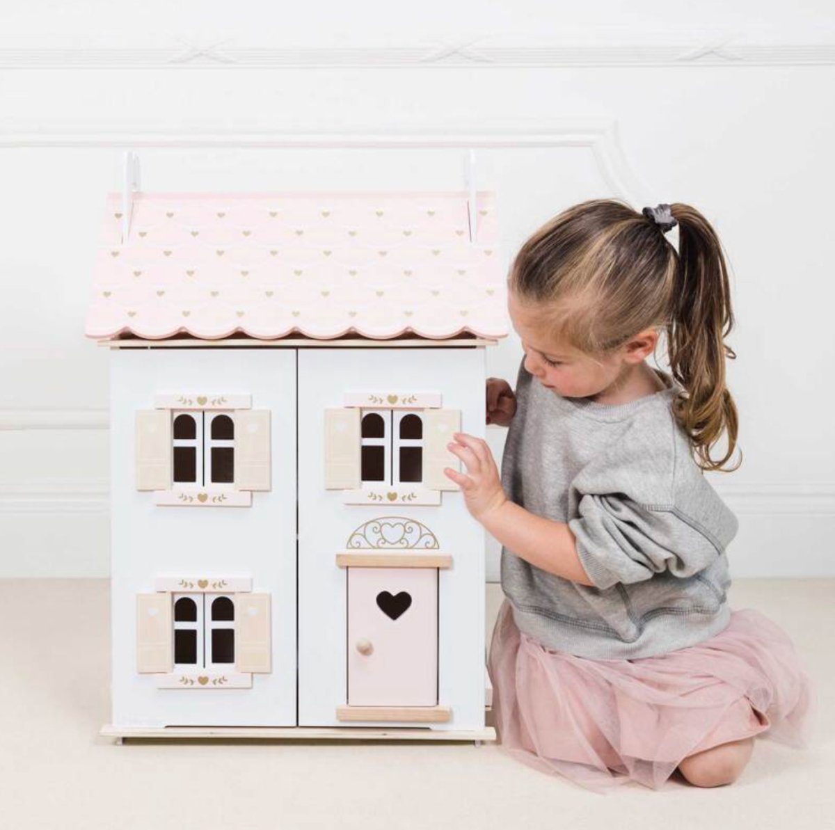 Daisylane Rose Heart Doll House - Le Toy Van