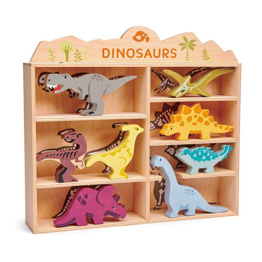 Dinosaur Display Shelf Set - Tender Leaf Toys