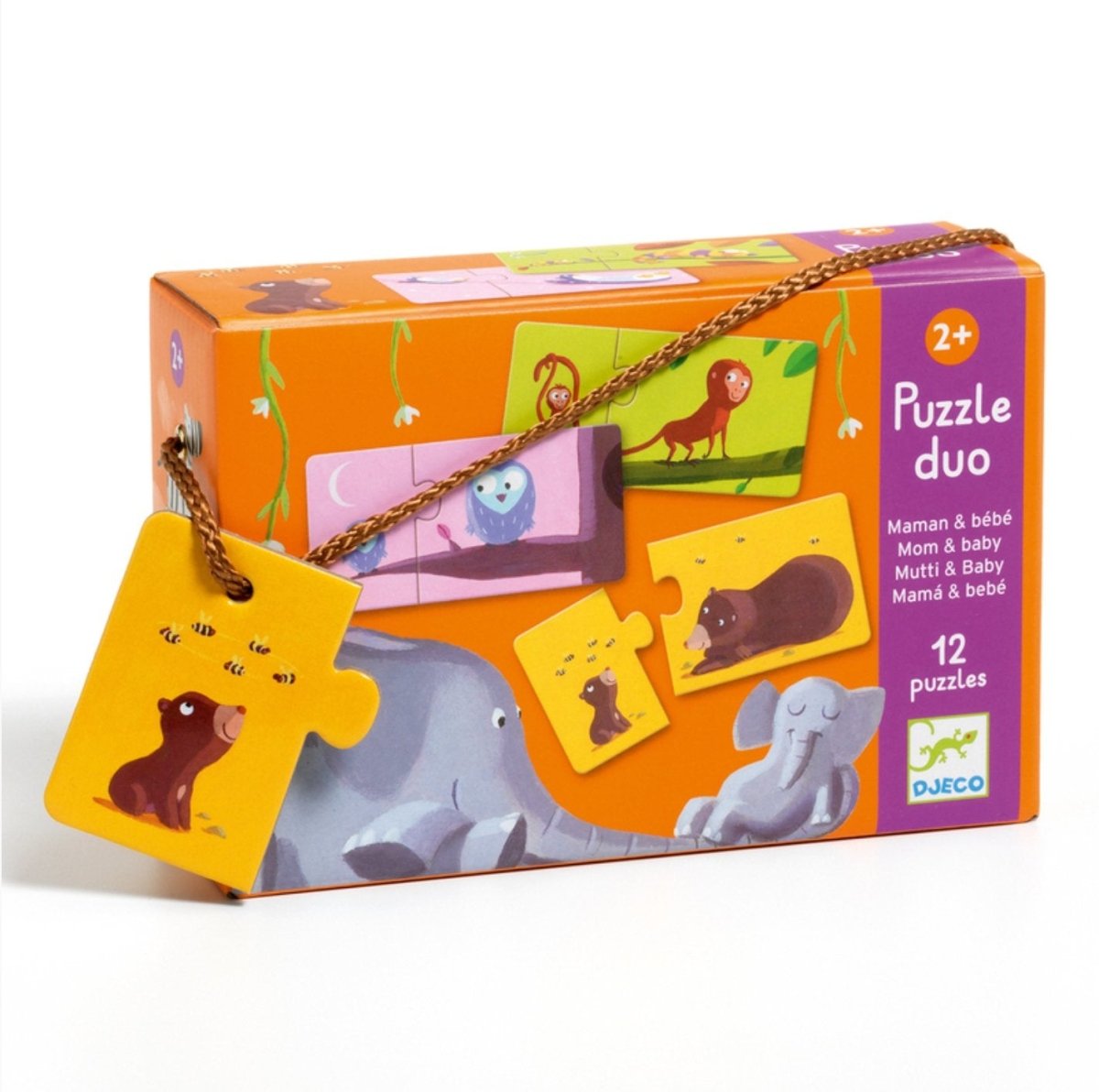 Djeco | Duo Mum & Baby 24pc Puzzle