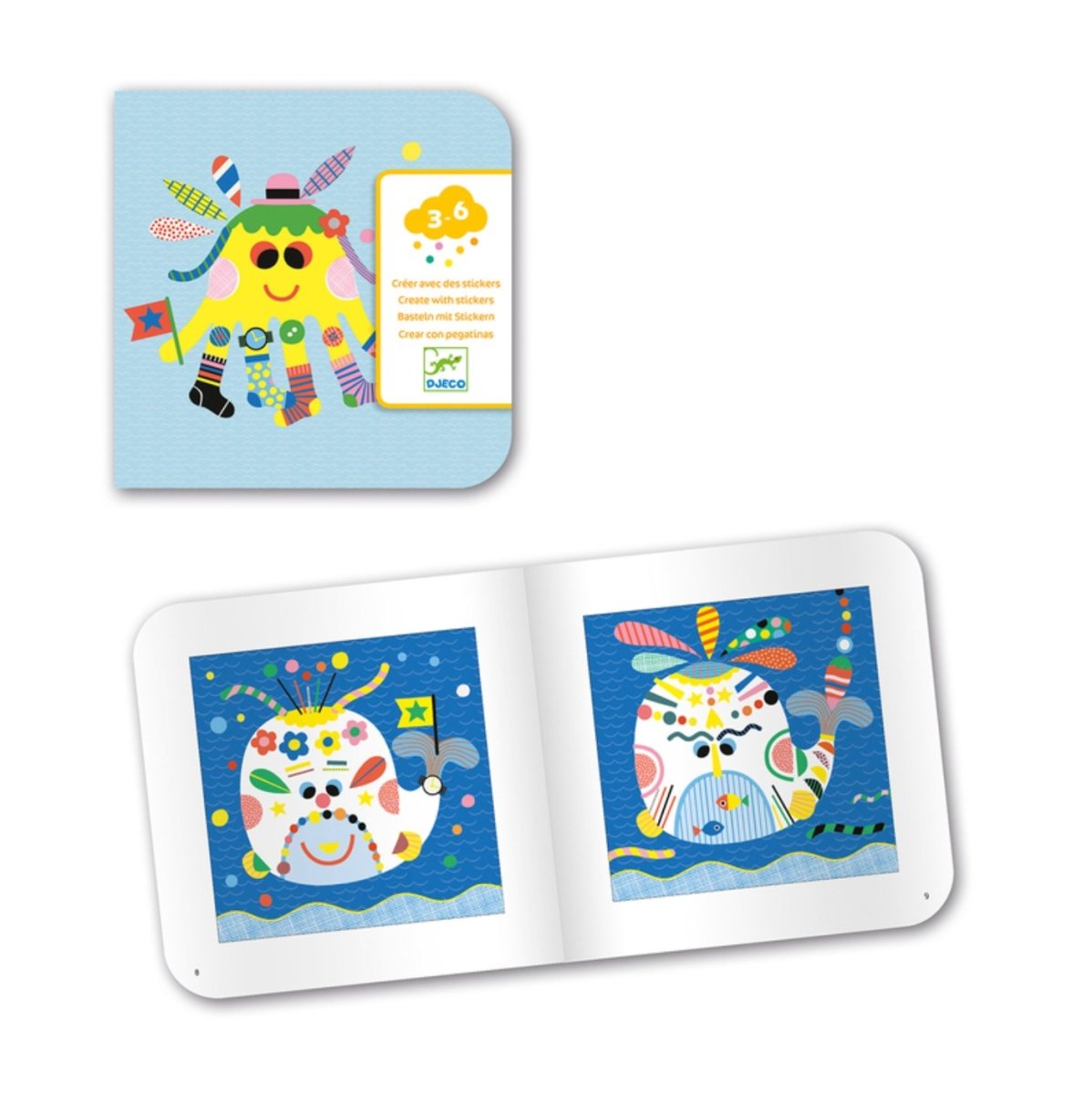 Djeco | Sea Creatures Stickers