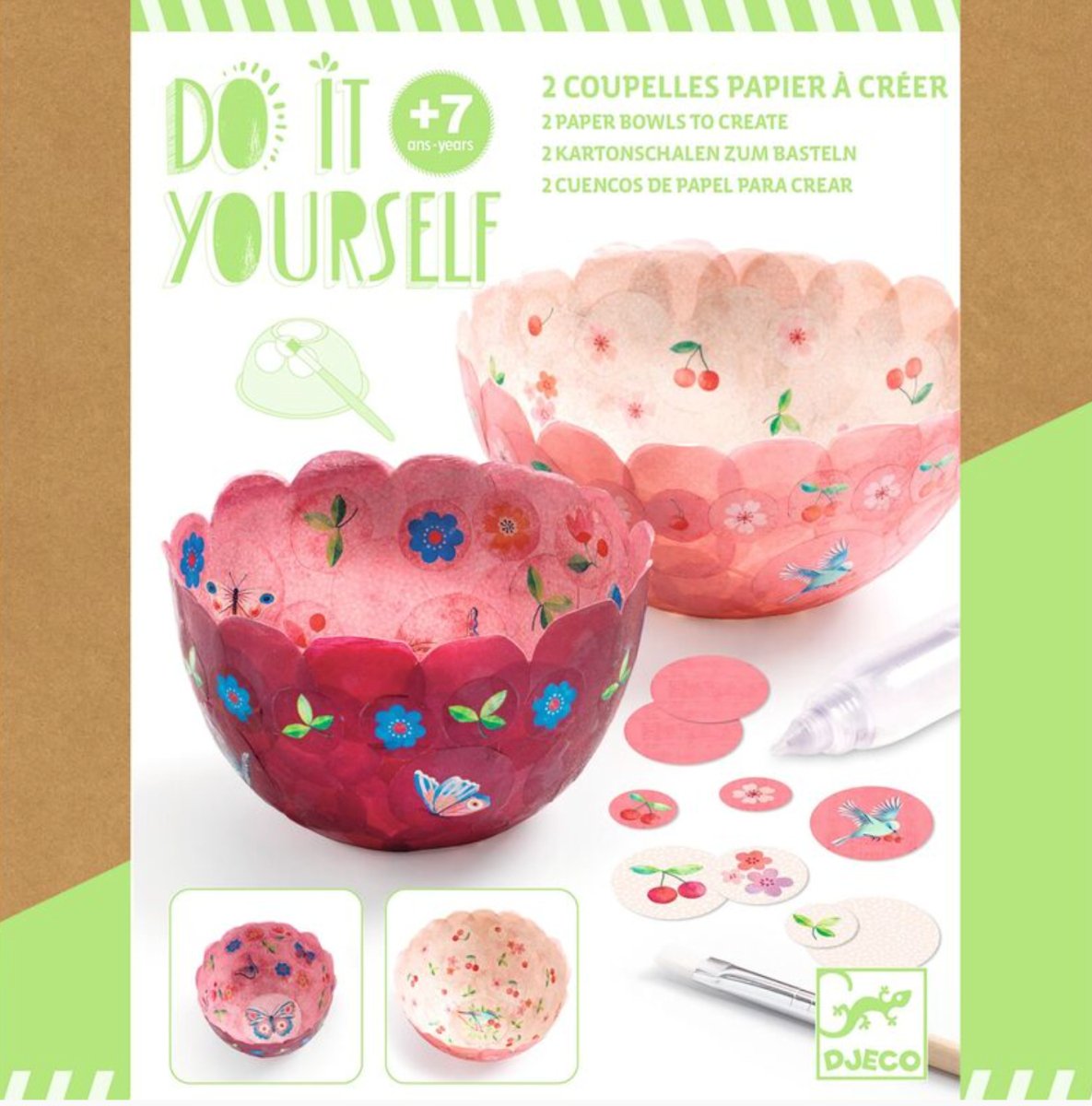 Do It Yourself In the Air Bowls - Djeco