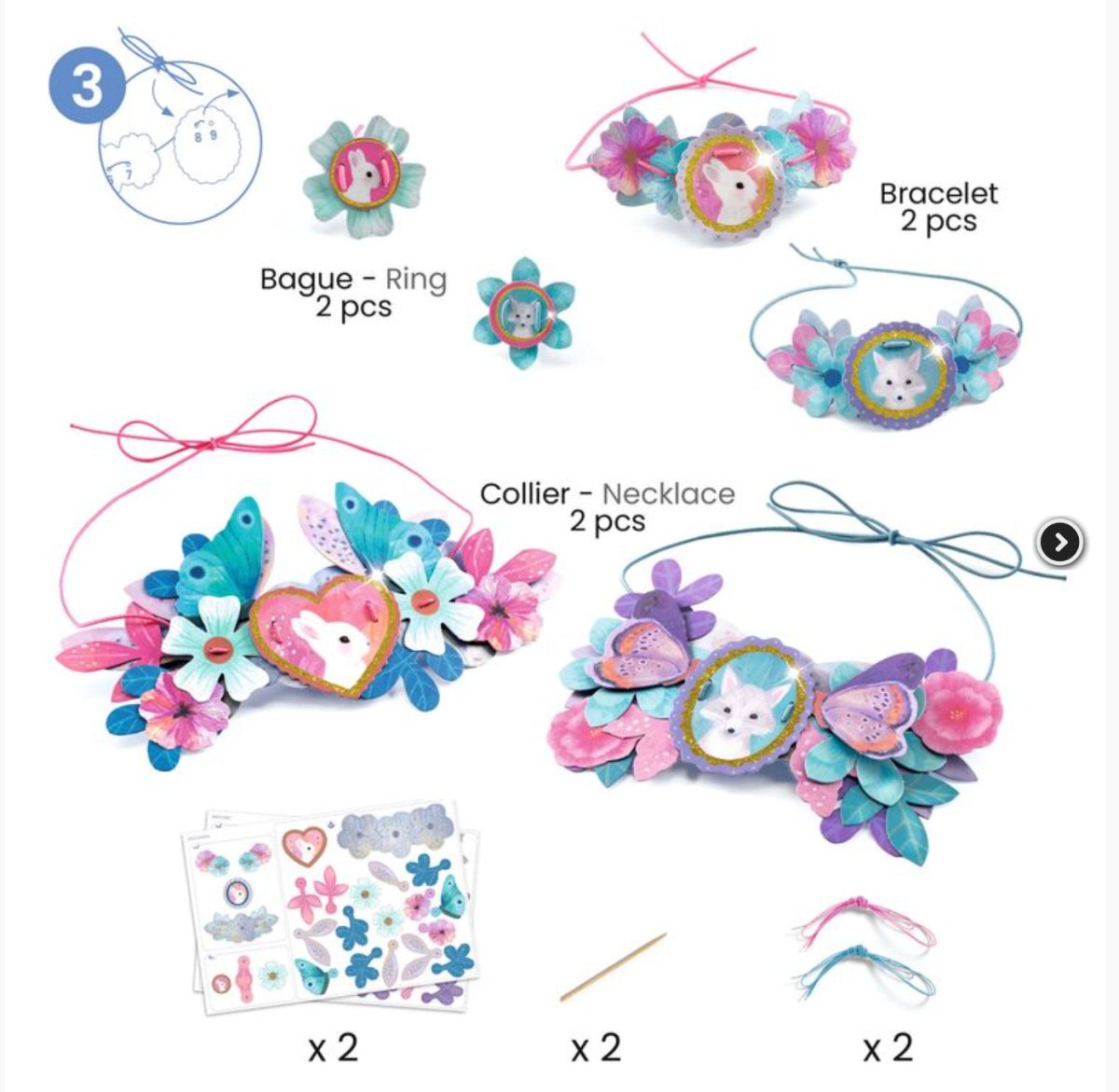 Do It Yourself Nymphea Multi - Craft Set - Djeco