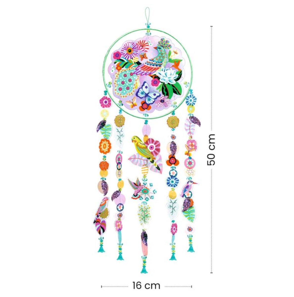 Do It Yourself Paradise Bird Suncatcher - Djeco