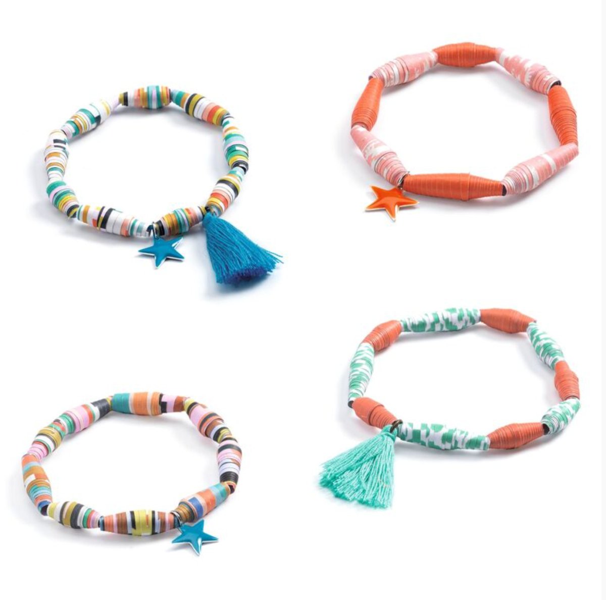 Do It Yourself Pop and Colourful Bracelets - Djeco