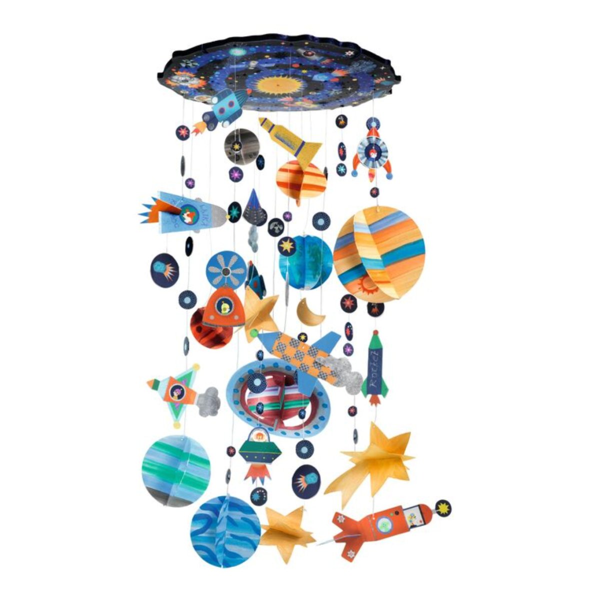 Do It Yourself Solar System Mobile (Paint & Assemble) - Djeco