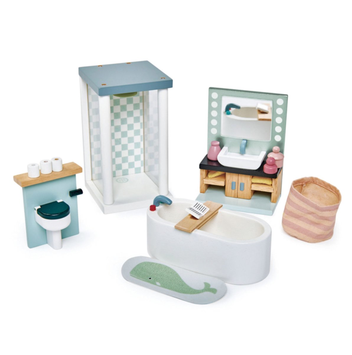 Dovetail Bathroom Set - Tender Leaf Toys