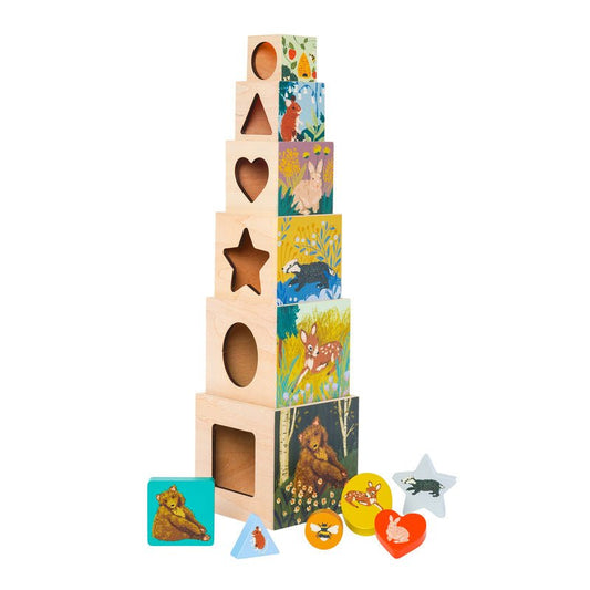 Enchanted Forest Stacking Blocks - Manhattan Toy