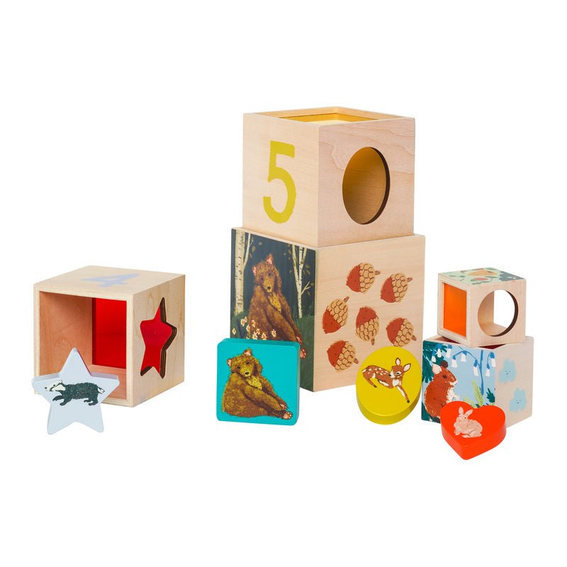 Enchanted Forest Stacking Blocks - Manhattan Toy