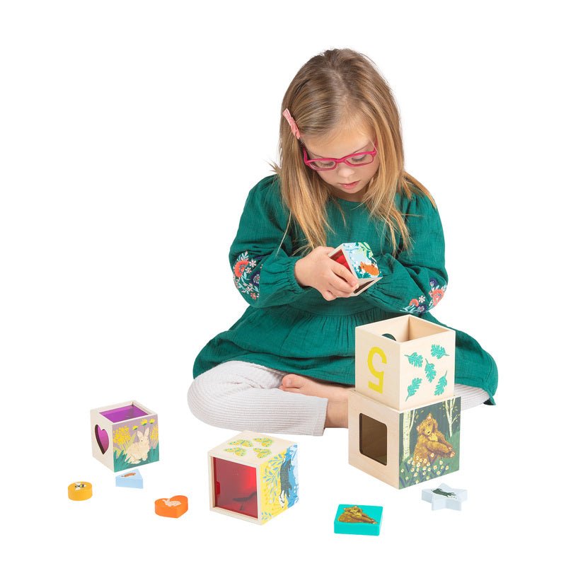 Enchanted Forest Stacking Blocks - Manhattan Toy