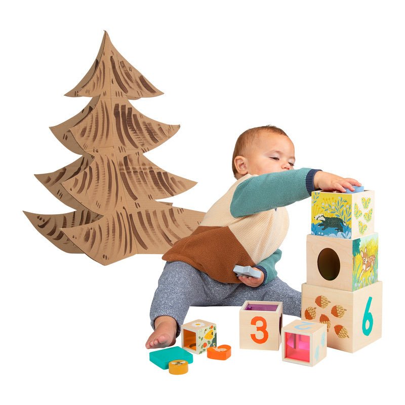 Enchanted Forest Stacking Blocks - Manhattan Toy