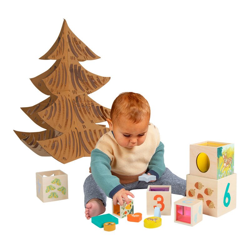 Enchanted Forest Stacking Blocks - Manhattan Toy