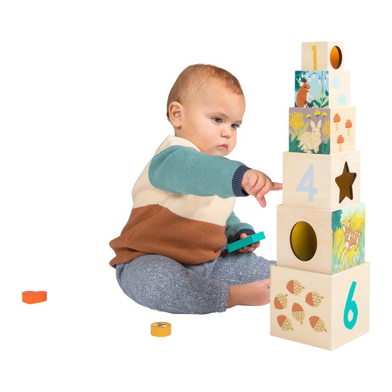 Enchanted Forest Stacking Blocks - Manhattan Toy