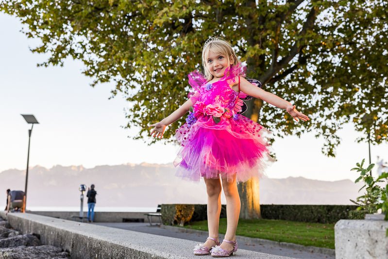 Fairy Blooms Deluxe pink dress - Great Pretenders