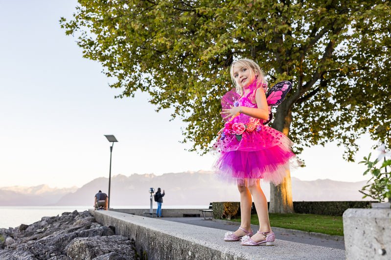 Fairy Blooms Deluxe pink dress - Great Pretenders