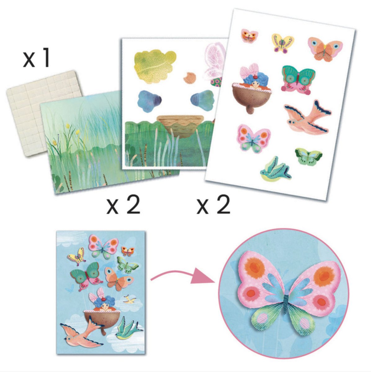 Fairy Multi Craft Set - Djeco